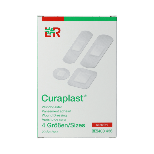 Curaplast Pleisters en Tape 20.00 Stuks Curaplast Sensitive wondpleister mix 20.00 Stuks