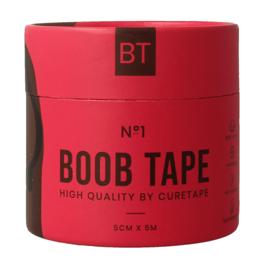Cure Tape Pleisters en Tape 1.00 Stuks Cure Tape Op=Op Boobtape no 1 incl. nipple covers 1.00 Stuks