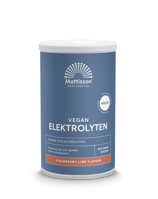 Mattisson Elektrolyten Poeder Strawberry Lime 300.00 Gram