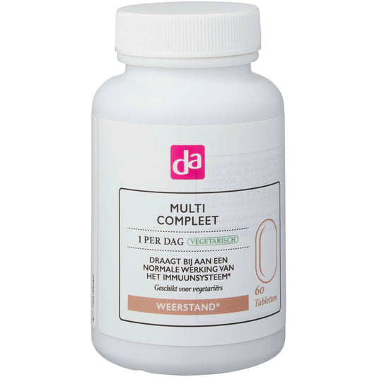DA Vitamine Multi 60.00 Tabletten DA Multi compleet 60.00 Tabletten