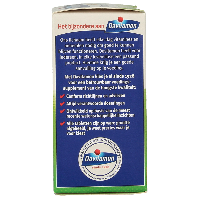 Davitamon Vitamine Enkel 150 Tabletten Davitamon Vitamine D kind smelttablet 150 Tabletten