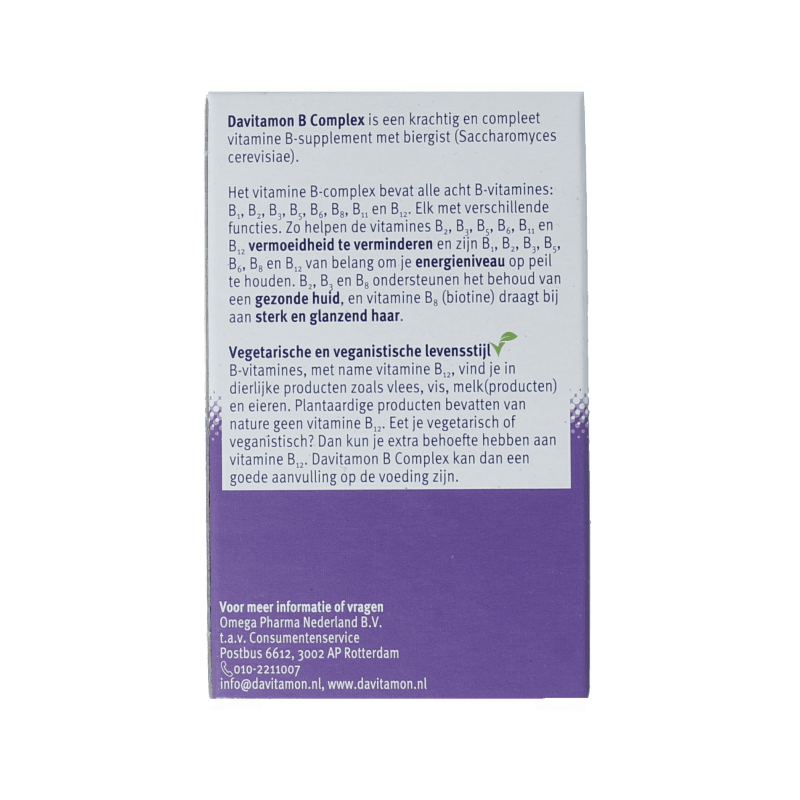 Davitamon Vitamine Multi 100 Dragees Davitamon Vitamine B complex forte 100 Dragees