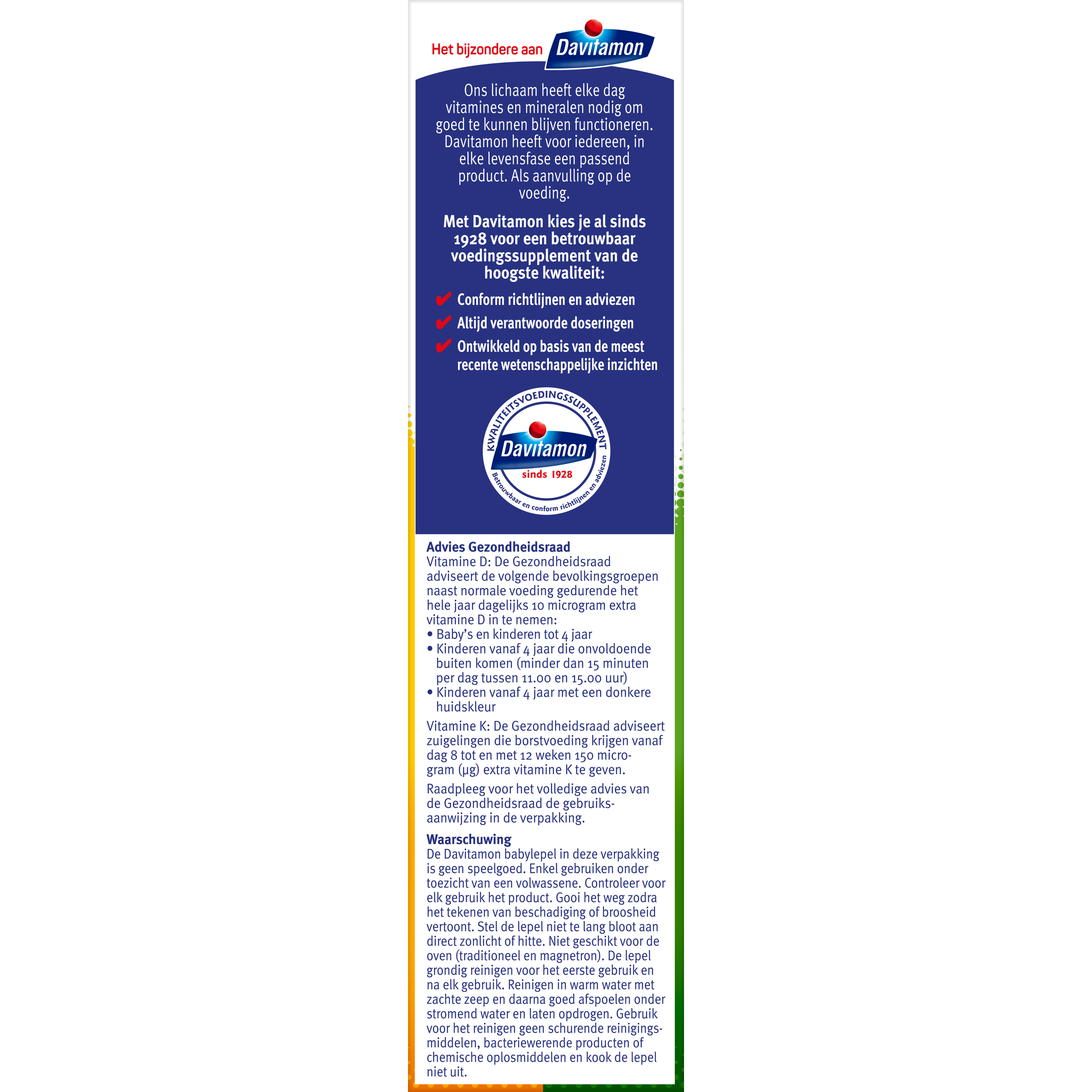 Davitamon Vitamine Multi 35 Milliliter Davitamon Baby vitamine D & K 25mcg 35 Milliliter