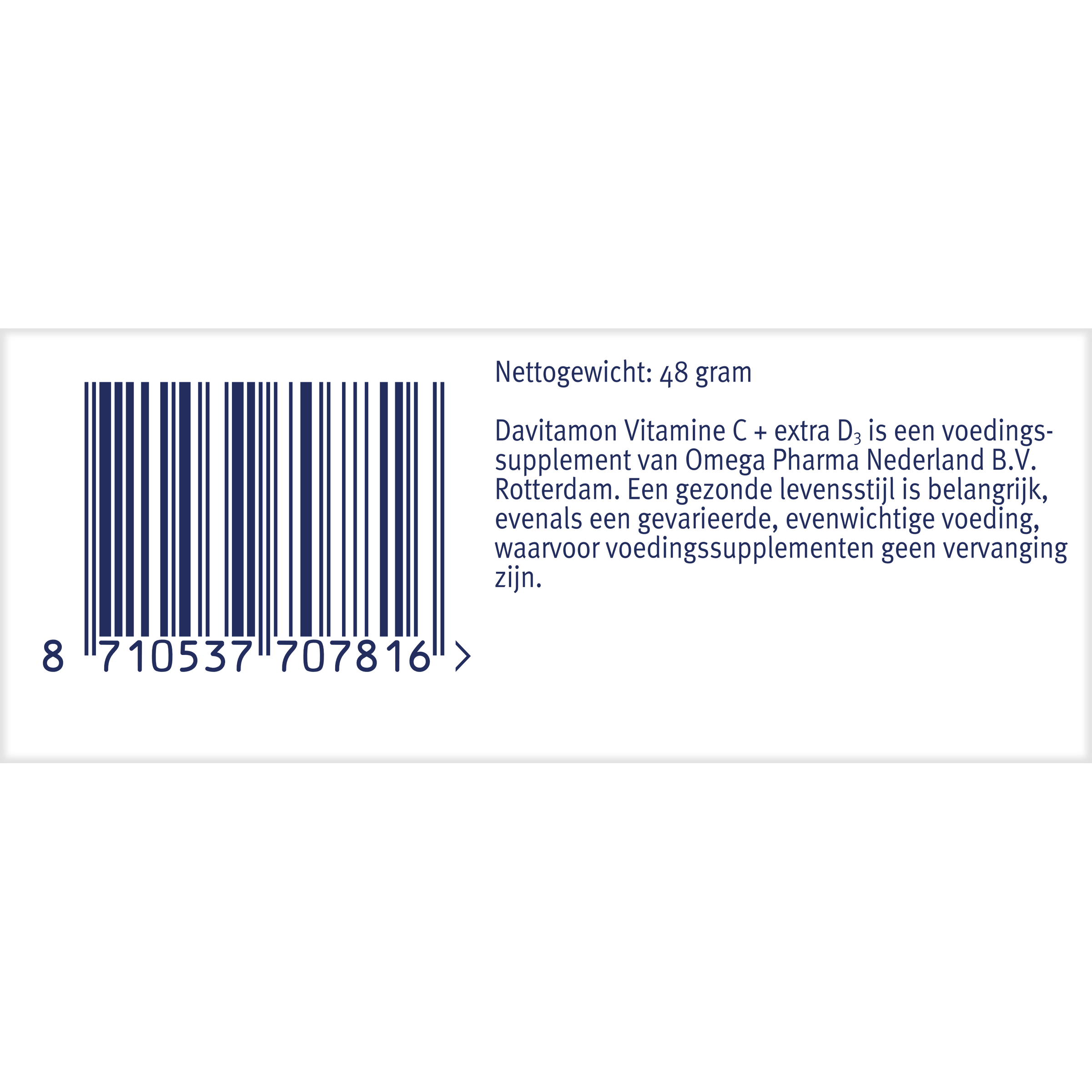 Davitamon Vitamine Multi 42 Tabletten Davitamon Vitamine C time release 42 Tabletten