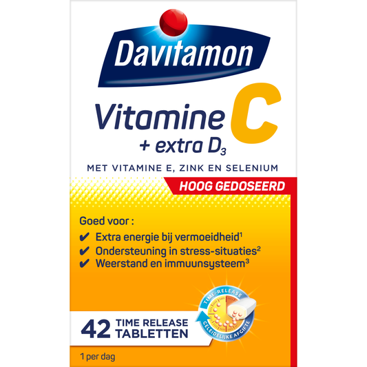 Davitamon Vitamine Multi 42 Tabletten Davitamon Vitamine C time release 42 Tabletten