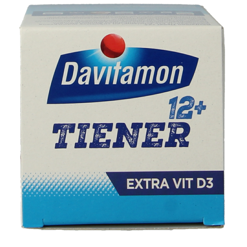 Davitamon Vitamine Multi 60 Tabletten Davitamon Tiener boost 12+ aardbei 60 Tabletten