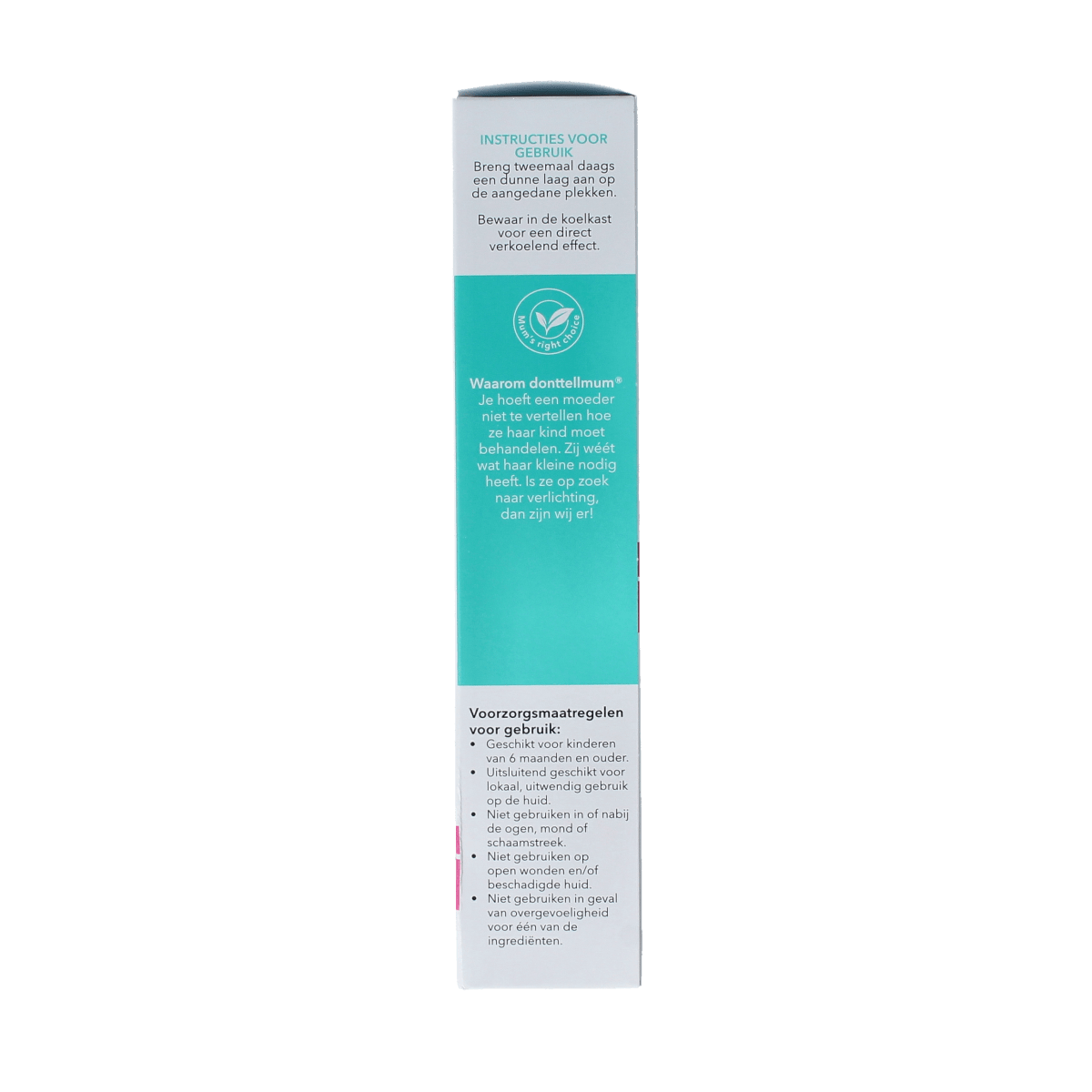 Donttellmum Lichaamsverzorging 50.00 Milliliter Donttellmum Waterpokken behandeling 50.00 Milliliter