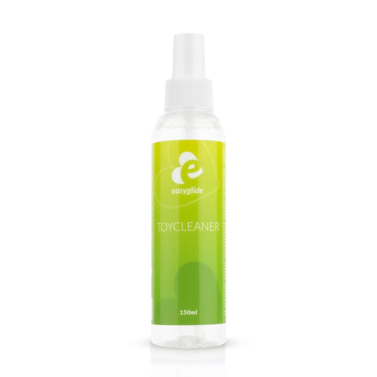 Easyglide Toy Reiniger 150ml for cleaning toys, featuring a clear bottle with a spray nozzle and Easyglide branding.