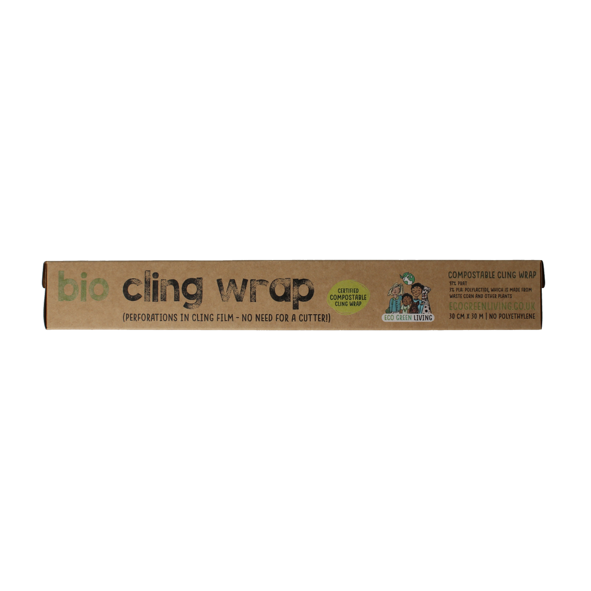 Eco Green Living Koken en Tafelen 1.00 Stuks Eco Green Living Vershoudfolie 30 meter 1.00 Stuks