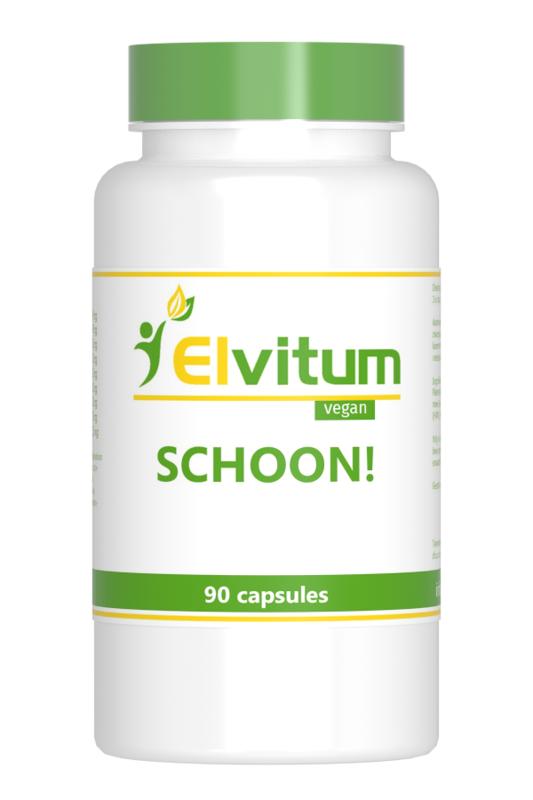 Elvitum Kruidenpreparaten 90 Vegetarische capsules Elvitum  Schoon 90 Vegetarische capsules