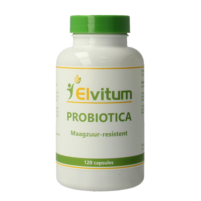 Elvitum Micro-organismen 120 Vegetarische capsules Elvitum  Probiotica 120 Vegetarische capsules