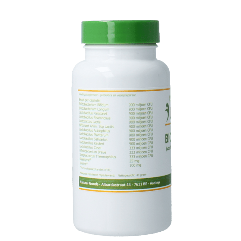 Elvitum Micro-organismen 90 Vegetarische capsules Elvitum  Pre- en probiotica 13/10 90 Vegetarische capsules