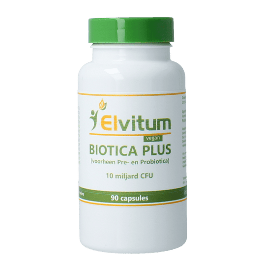 Elvitum Micro-organismen 90 Vegetarische capsules Elvitum  Pre- en probiotica 13/10 90 Vegetarische capsules