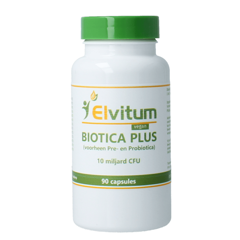 Elvitum Micro-organismen 90 Vegetarische capsules Elvitum  Pre- en probiotica 13/10 90 Vegetarische capsules