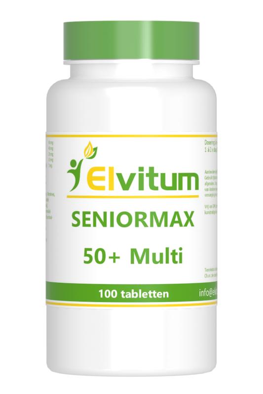 Elvitum Vitamine Multi 100 Tabletten Elvitum  Seniormax 50+ multi 100 Tabletten