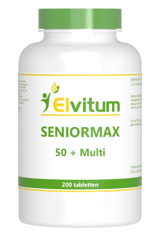 Elvitum Vitamine Multi 200 Tabletten Elvitum  Seniormax 50+ multi 200 Tabletten