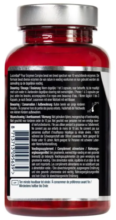 Lucovitaal Enzymen Complex Puur 60.00 Capsules