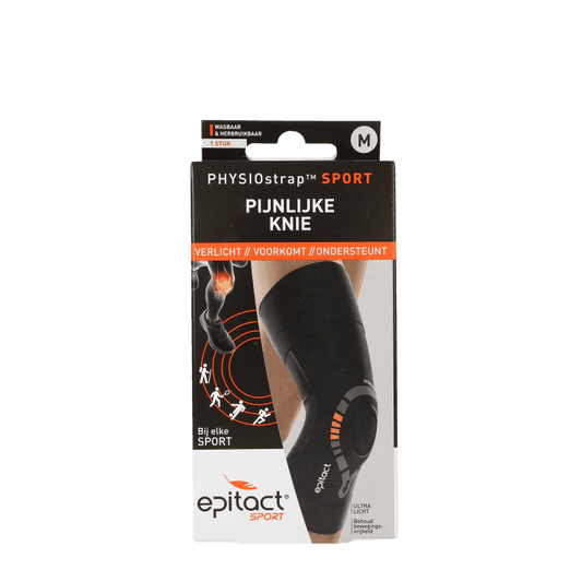Epitact Braces 1 Stuks Epitact Knie physiostrap sport maat M 1 Stuks