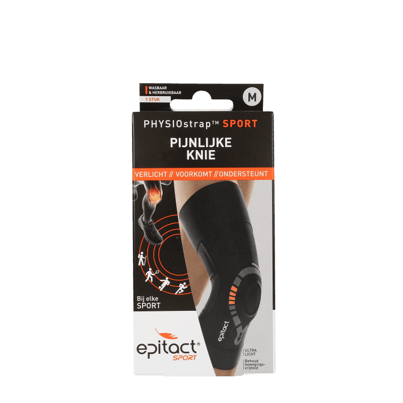 Epitact Braces 1 Stuks Epitact Knie physiostrap sport maat M 1 Stuks