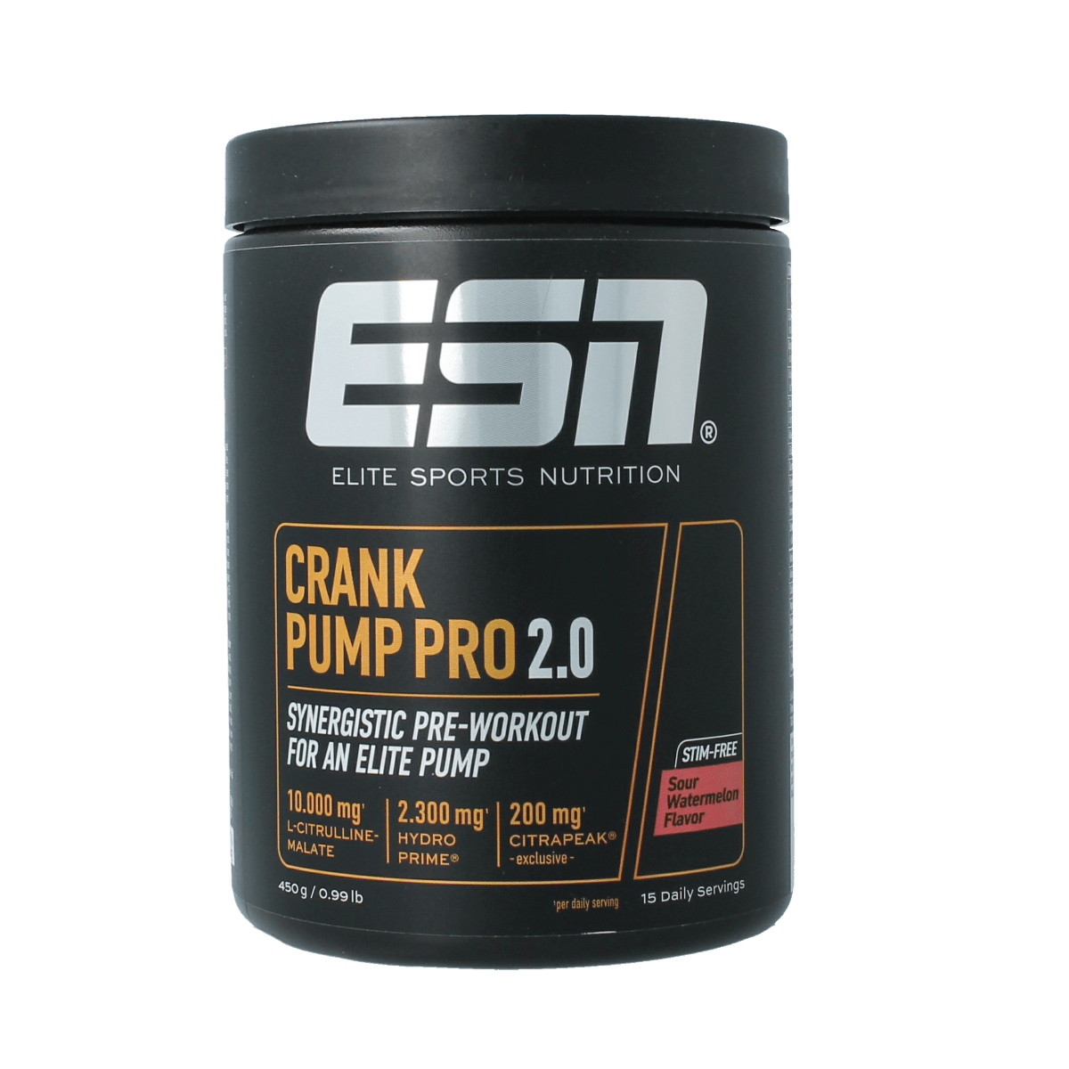 ESN Aminozuren 450.00 Gram ESN Crank pump pro 2.0 sour watermelon 450.00 Gram