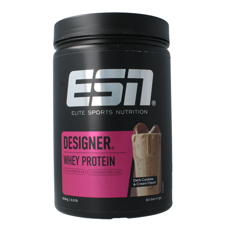 ESN Aminozuren 908 Gram ESN Designer whey protein dark cookies & cream 908 Gram