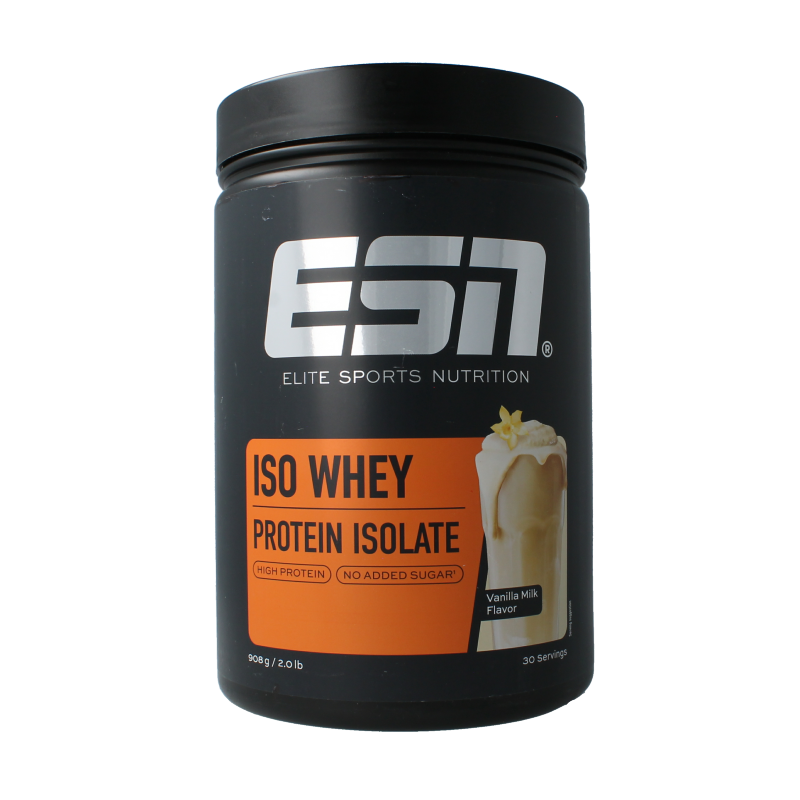 ESN Sportvoeding 908 Gram ESN Iso whey protein vanilla milk 908 Gram