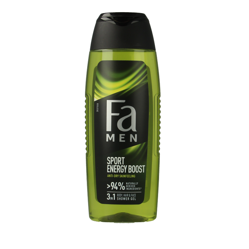 FA Bad en Douche 250 Milliliter FA Men douchegel sport energy boost 250 Milliliter
