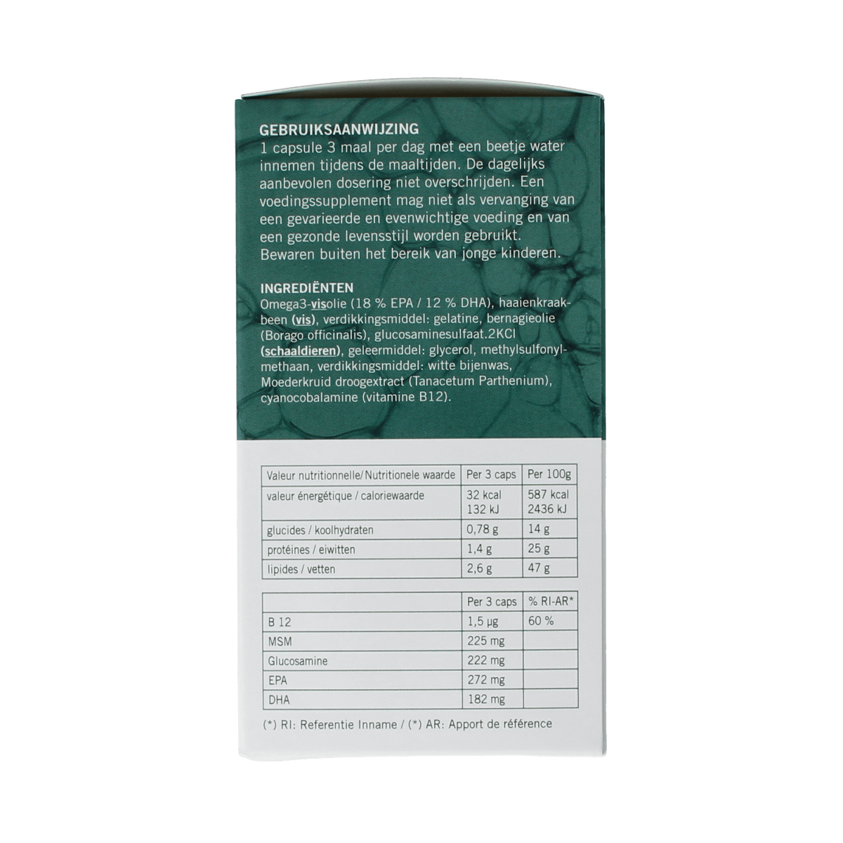 Finato 100.00 Softgels, dietary supplement by Finato, showing a close-up of the softgel capsules in a clear container.