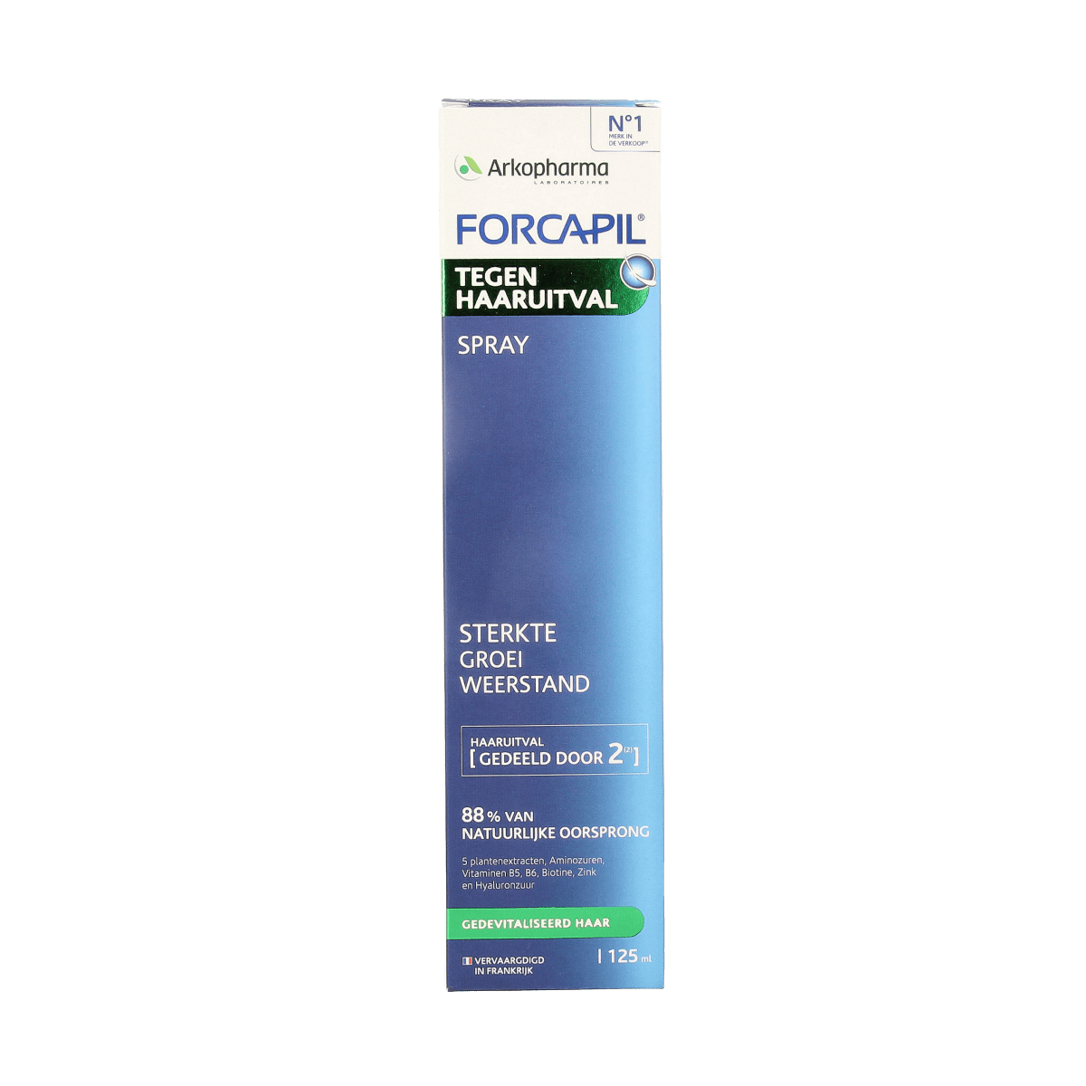 Forcapil Haarverzorging 125.00 Milliliter Forcapil Tegen haaruitval spray 125.00 Milliliter