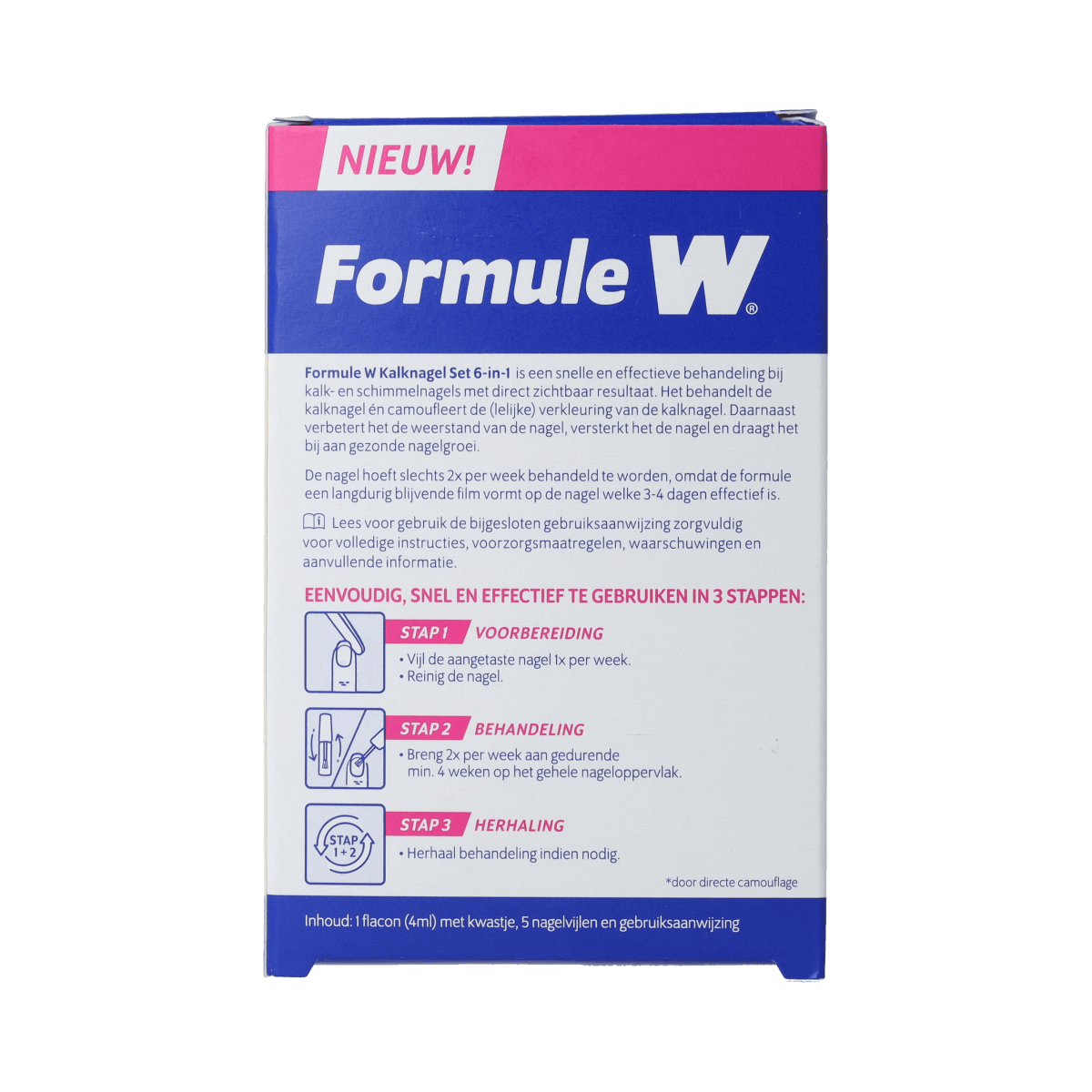 Formule W Kalknagel 6-in-1 set for body care, includes multiple nail treatment products in a comprehensive set.