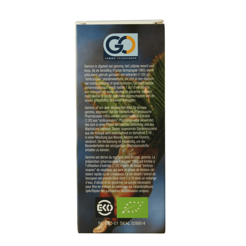 GO Kruidenpreparaten 100 Milliliter GO Allergo bio 100 Milliliter