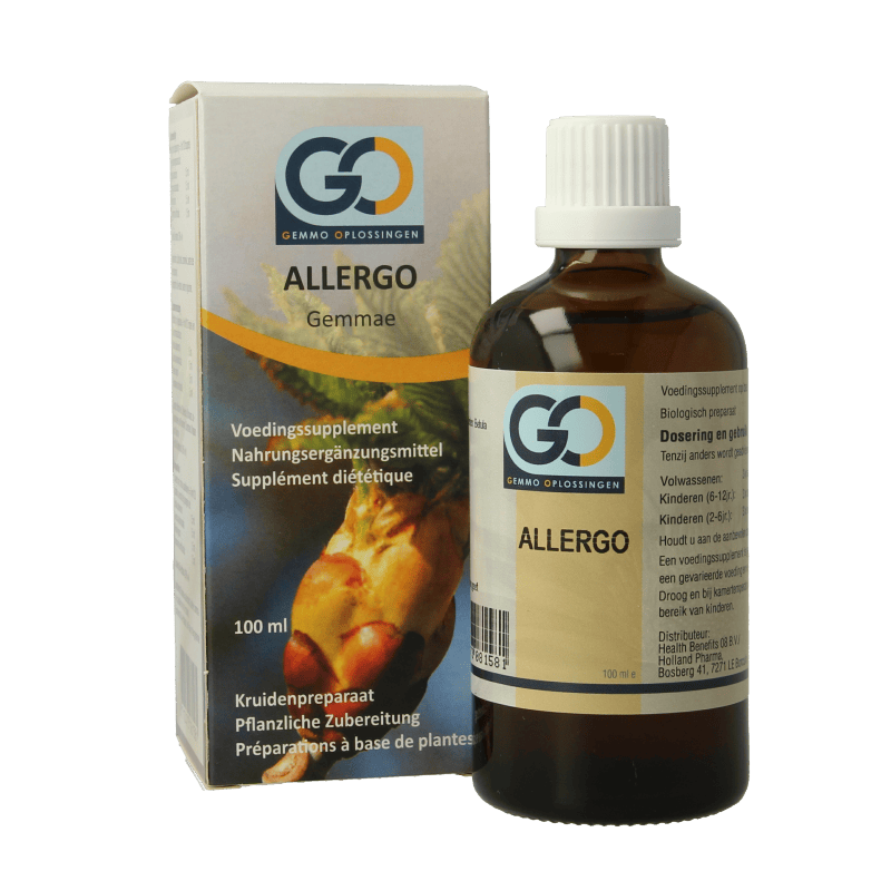 GO Kruidenpreparaten 100 Milliliter GO Allergo bio 100 Milliliter