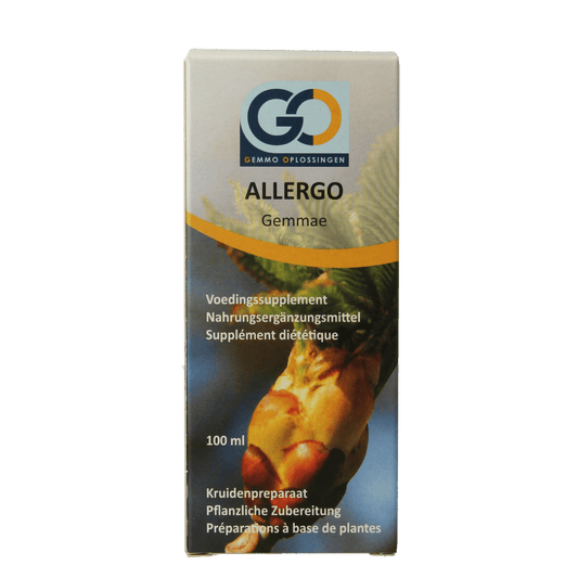 GO Kruidenpreparaten 100 Milliliter GO Allergo bio 100 Milliliter