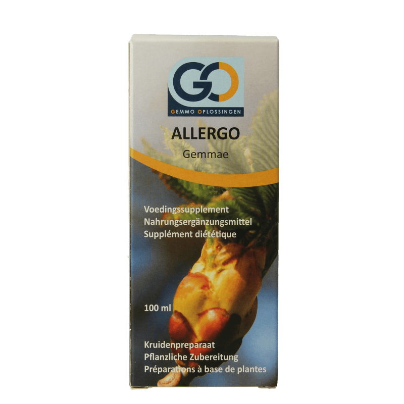 GO Kruidenpreparaten 100 Milliliter GO Allergo bio 100 Milliliter