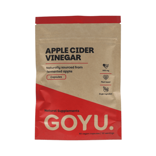 Goyu Appelazijn vegetarische capsules, herbal supplement, 500mg, 60 capsules, natural dietary product
