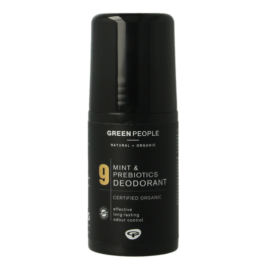 Green People Deodorant 75 Milliliter Green People Men deo 9 mint & prebiotics 75 Milliliter