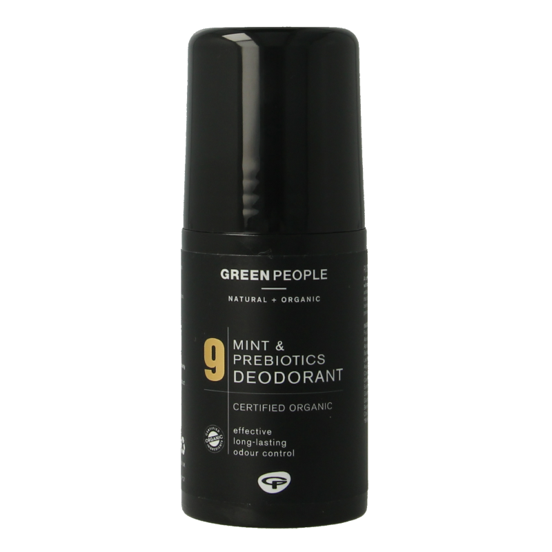 Green People Deodorant 75 Milliliter Green People Men deo 9 mint & prebiotics 75 Milliliter
