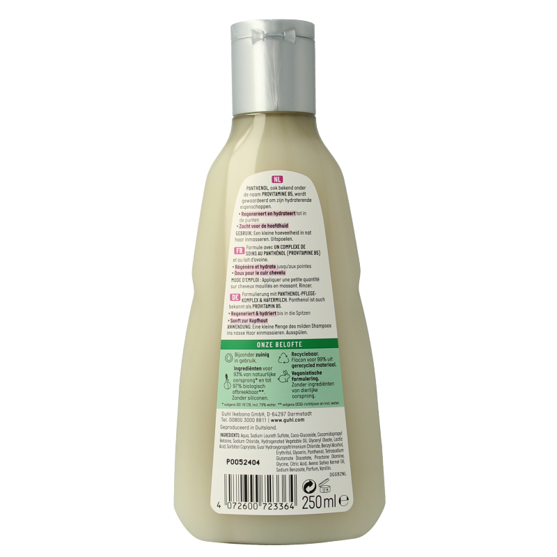 Guhl Haarverzorging 250 Milliliter Guhl Shampoo panthenol + repair 250 Milliliter