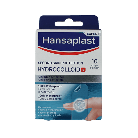 Hansaplast Pleisters en Tape 10.00 Stuks Hansaplast Second skin protection hydrocolloid S 10.00 Stuks