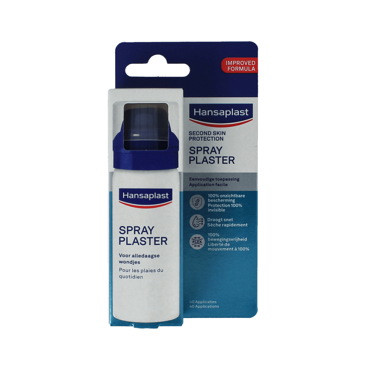 Hansaplast Pleisters en Tape 40.00 Milliliter Hansaplast Second skin pleister spray 40.00 Milliliter