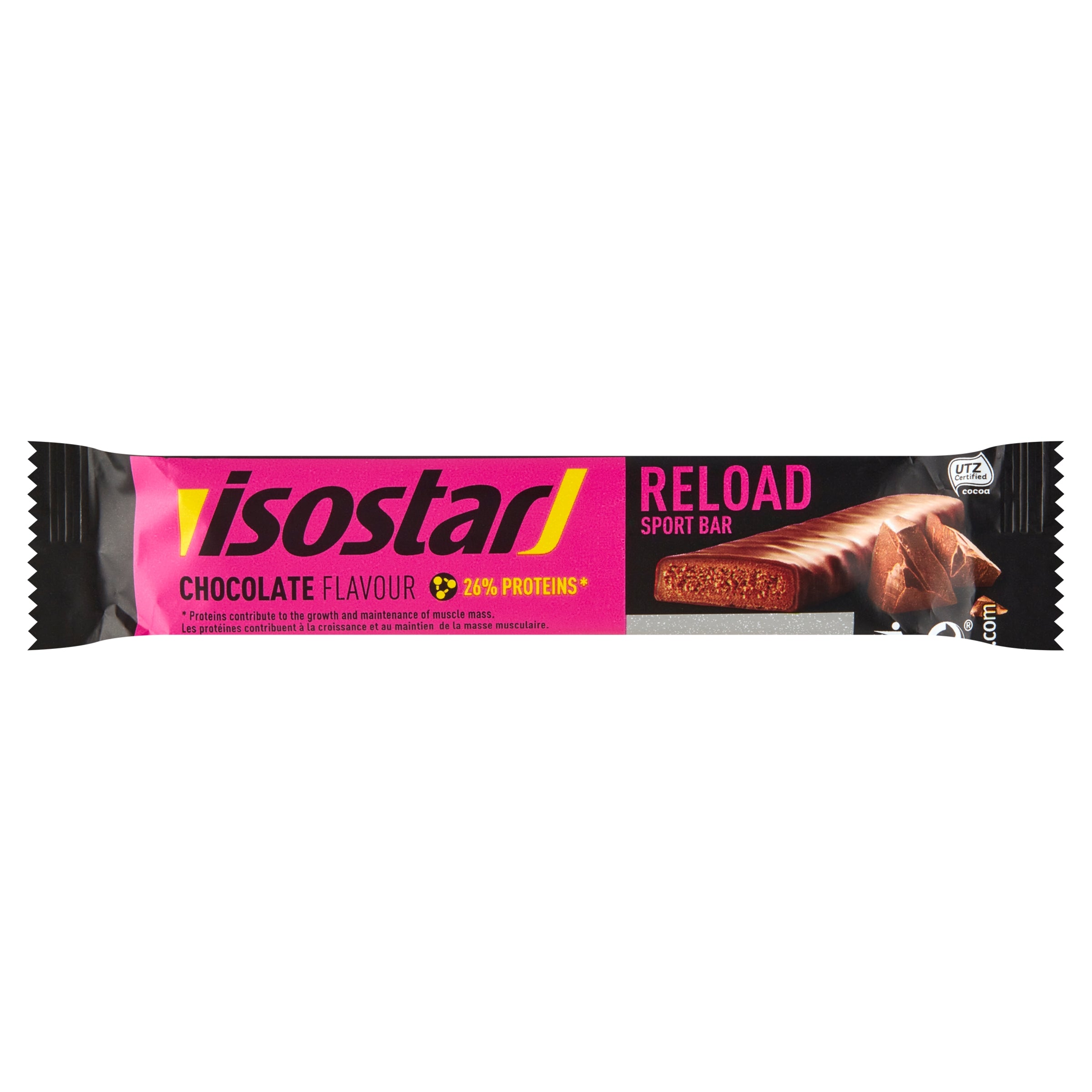 Isostar Snacks en Tussendoortjes 40 Gram Isostar Reload sport bar 40 Gram