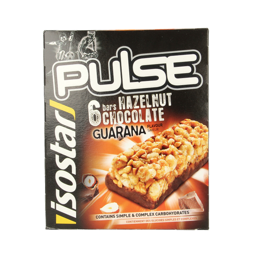 Isostar Sportvoeding 138 Gram Isostar Reep pulse hazelnoot 138 Gram