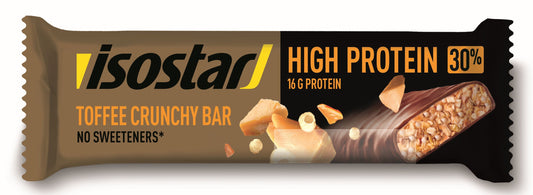 Isostar Sportvoeding 55 Gram Isostar High protein 30 bar toffee crunchy 55 Gram
