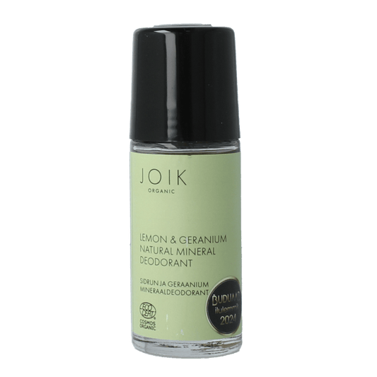 Joik Organics Deodorant 50 Milliliter Joik Organics Lemon & geranium mineral deodorant vegan 50 Milliliter