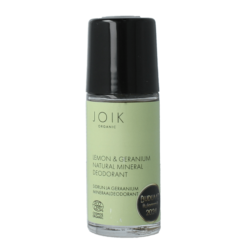 Joik Organics Deodorant 50 Milliliter Joik Organics Lemon & geranium mineral deodorant vegan 50 Milliliter