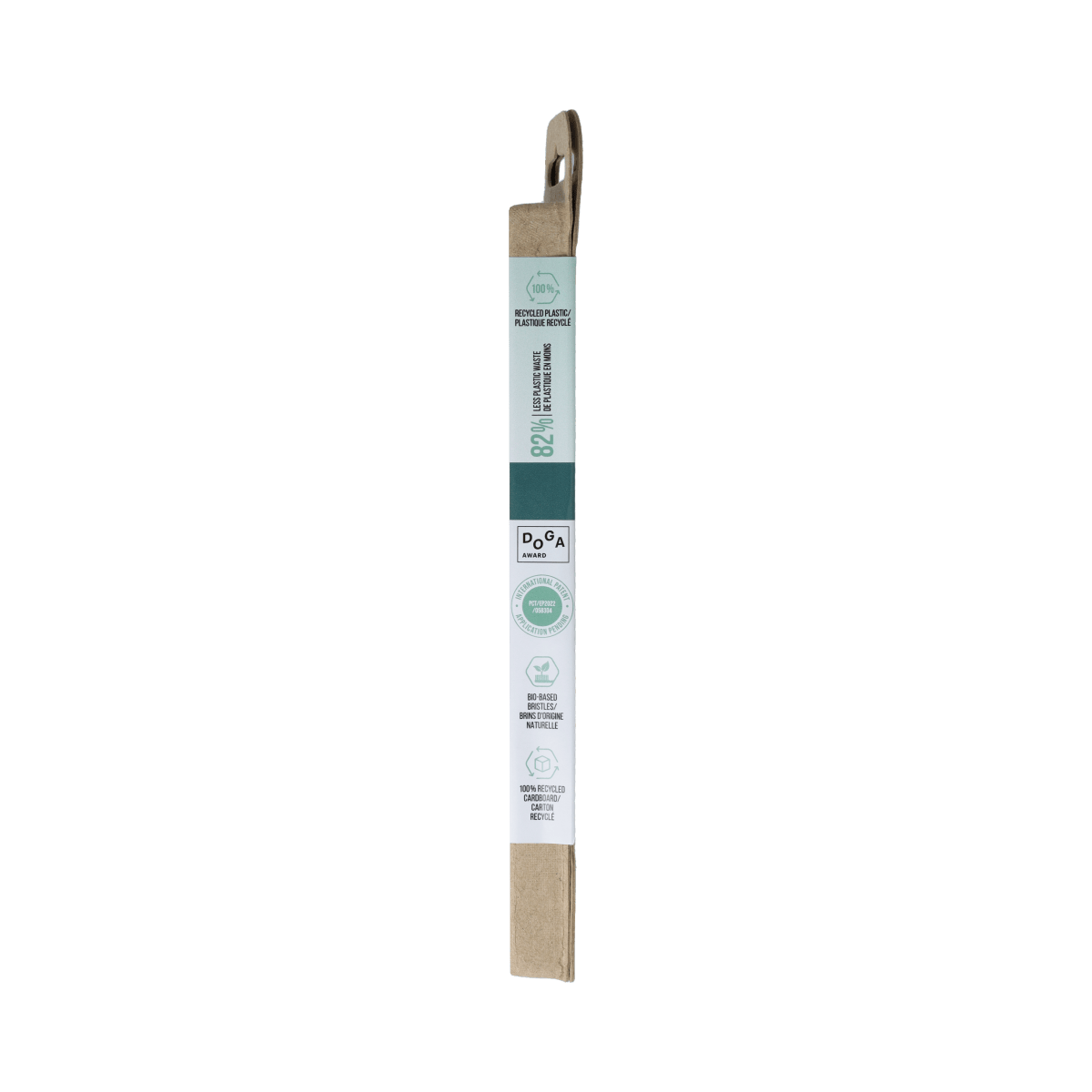 Jordan Green Clean Change Medium toothbrushes 4-pack, green and white, with soft bristles for effective oral hygiene.