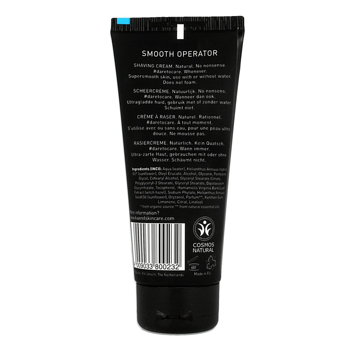 Kaerel Scheren en Ontharen 100.00 Milliliter Kaerel Skin care scheerschuim 100.00 Milliliter