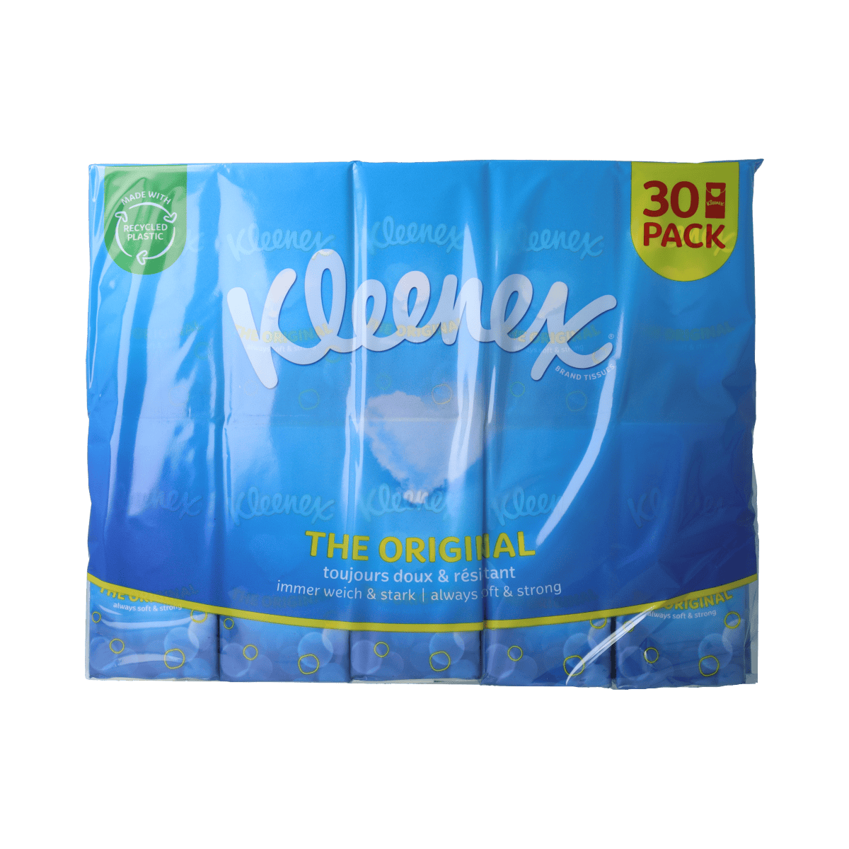 Kleenex Zakdoeken en Tissues 30.00 Stuks Kleenex Original zakdoekjes pakjes van 9 30.00 Stuks