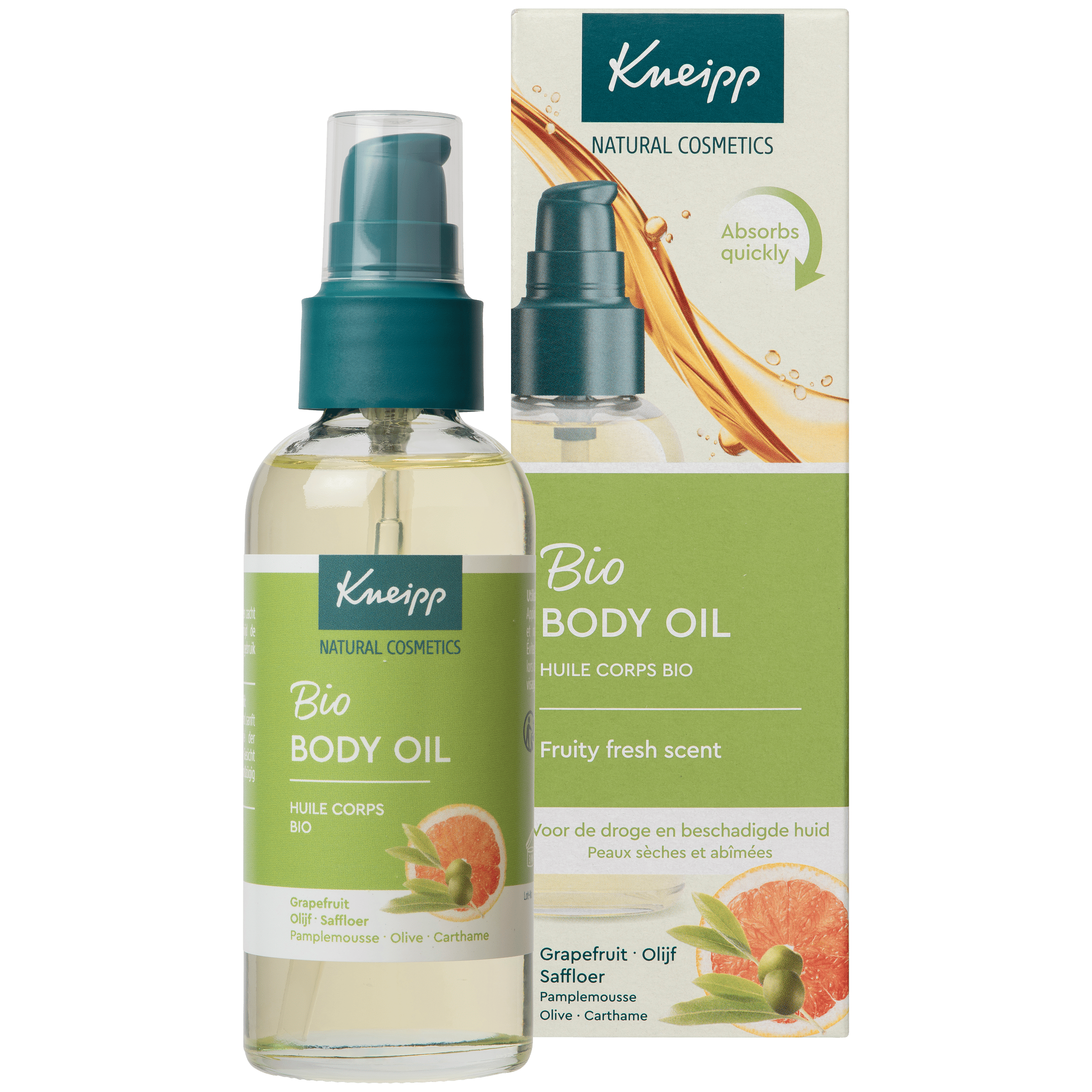 Kneipp Lichaamsverzorging 100.00 Milliliter Kneipp Huidolie Bio 100.00 Milliliter