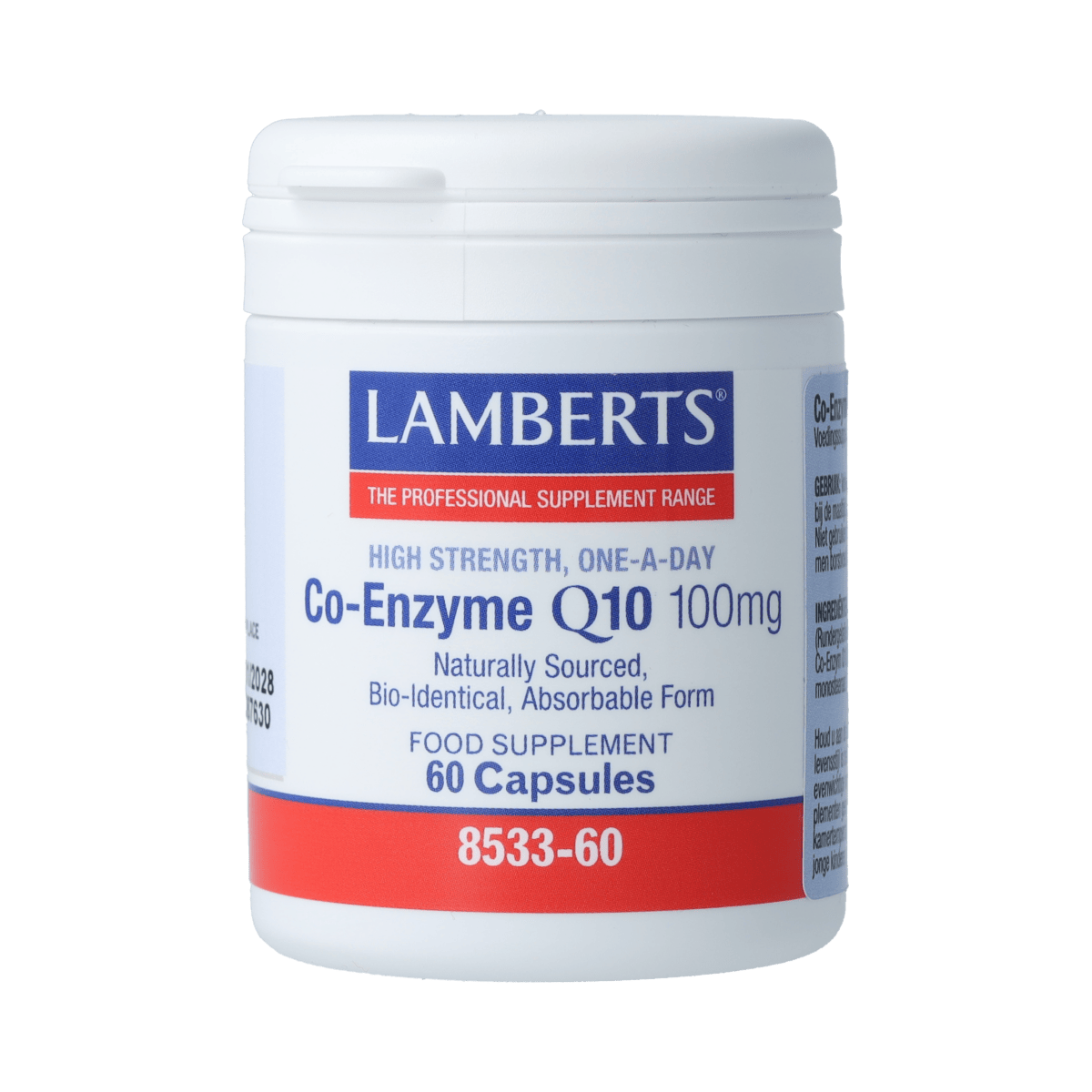 Lamberts Vitamine Enkel 60.00 Capsules Lamberts Co enzym Q10 100mg 60.00 Capsules